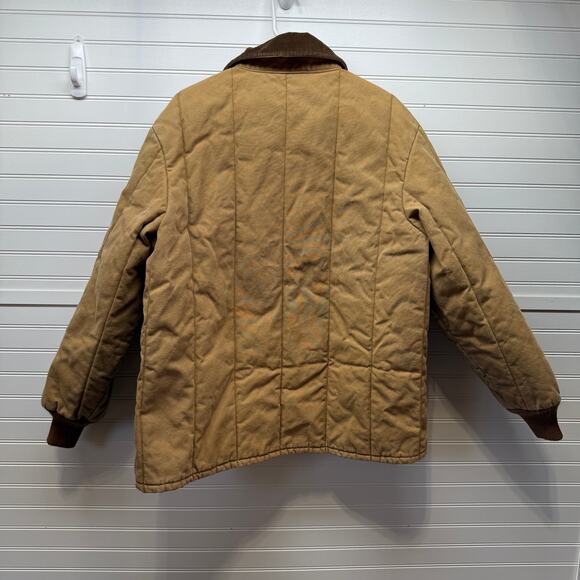 Walls Blizzard Pruf Insulated & Quilted Barn /Chore Coat with Corduroy Collar - Picture 2 of 12